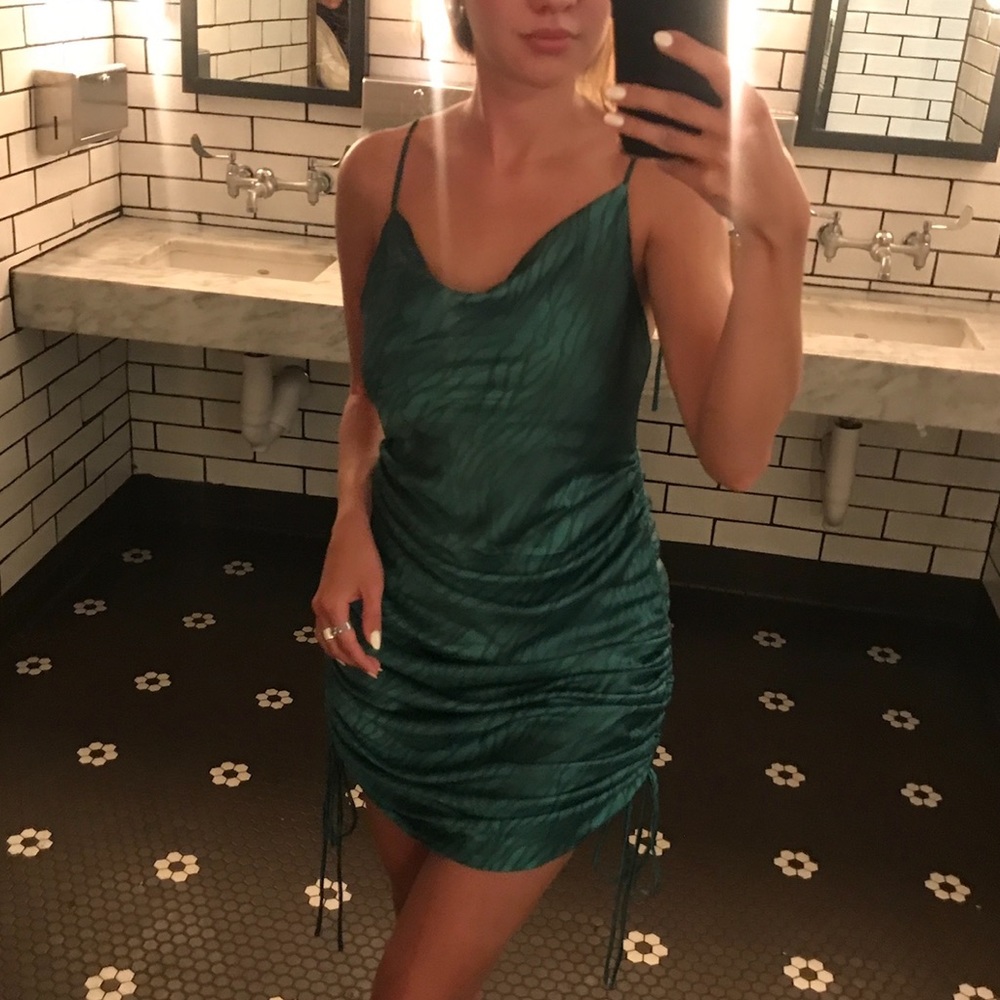 Lioness Green Dress Size XS